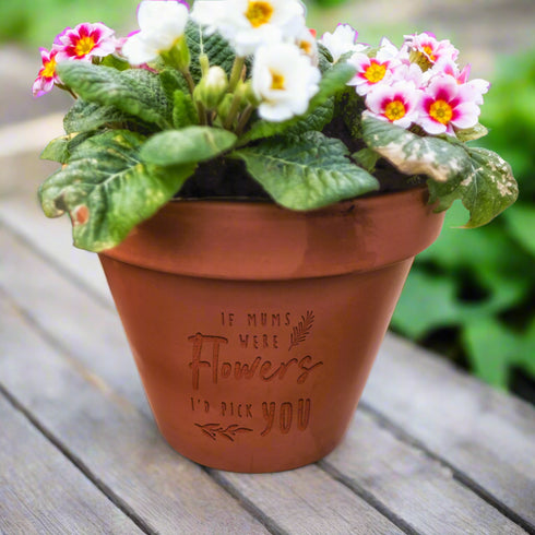 If ... Were Flowers Plant Pot